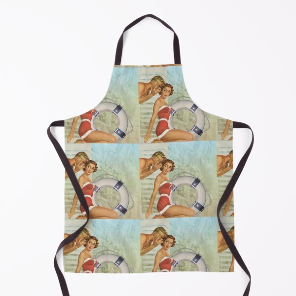 Item preview, Vintage Reproduction Whispers to Pinup Girl designed and sold by RealArt4u.