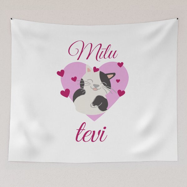 Item preview, Cat I love you Valentine's Day Gift - Latvian designed and sold by LukjanovArt.