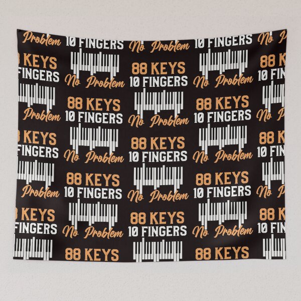 Item preview, Funny Piano 88 Ivory Keys Player Pianist Musician designed and sold by MagicSD Designs.
