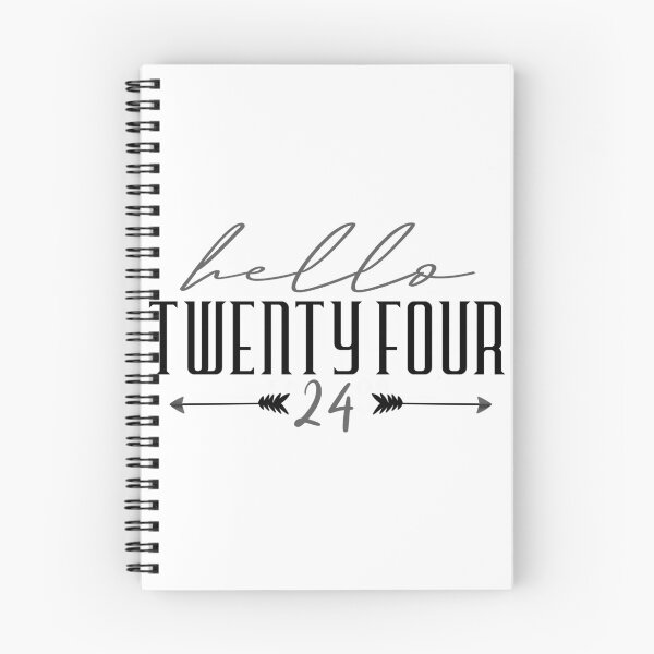 Item preview, Hello Twenty Four 24 . Hello 24 - 24th Birthday designed and sold by YerrouDesing.