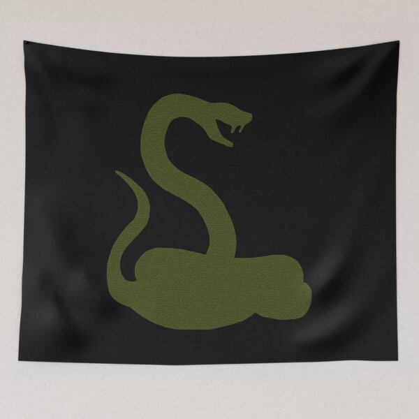Item preview, Venomous snake mosaic pattern, cool reptiles, reptile fan motifs designed and sold by Kirei-Lily.