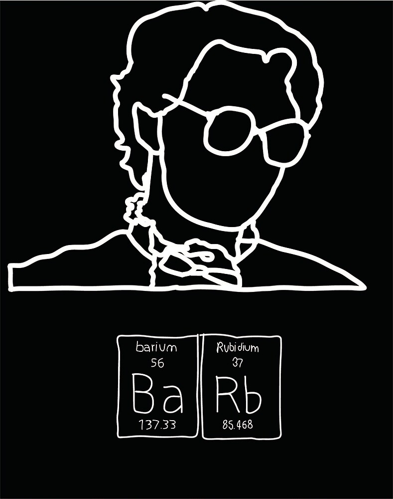 Barb Stranger Things Periodic Table By Ionejapanime Redbubble