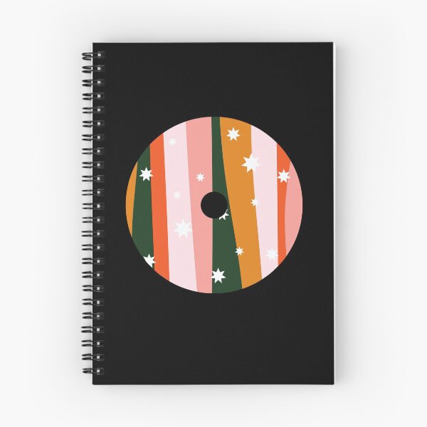 Aperçu de l'œuvre Art abstrait coloré sur disques vinyle pour les lecteurs de musique des années 80 ou les mélomanes - Vinyle Records créée et vendue par Funwithmusic.