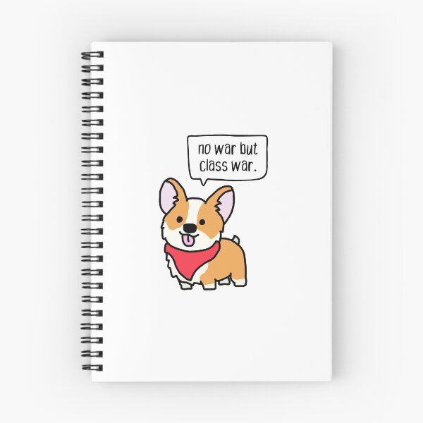 Item preview, no war but class war. dog. designed and sold by cute anarchist animals.