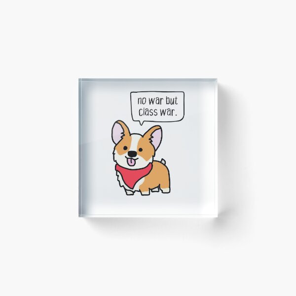 Artikelvorschau, no war but class war. dog. entworfen und verkauft von cute anarchist animals.