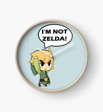 Je ne suis pas Zelda Horloge