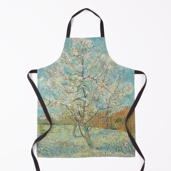 Item preview, Pink Peach Tree Spring Garden Painting designed and sold by livianasgifts.