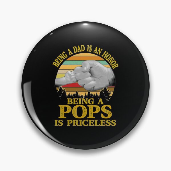 Item preview, Being a dad is an honor being a pops is priceless| Perfect Gift designed and sold by manyreaca.