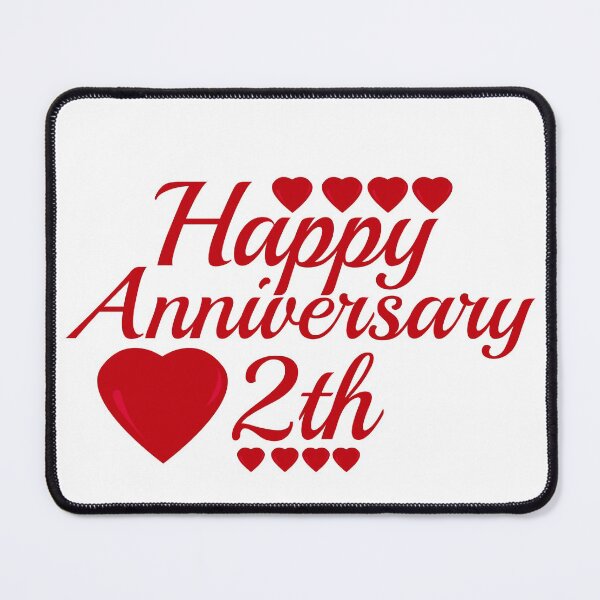 Item preview, happy anniversary 2th designed and sold by win Design.