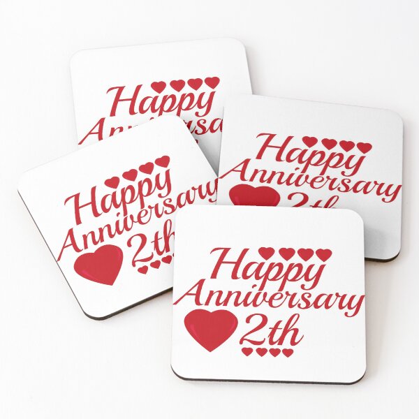 Item preview, happy anniversary 2th designed and sold by win Design.