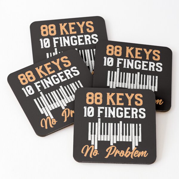 Item preview, Funny Piano 88 Ivory Keys Player Pianist Musician designed and sold by MagicSD Designs.