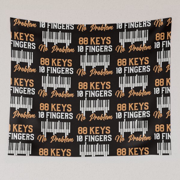 Item preview, Funny Piano 88 Ivory Keys Player Pianist Musician designed and sold by MagicSD Designs.