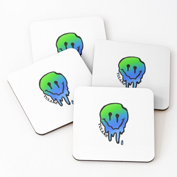 Item preview, Tulane drippy smiley designed and sold by laur21.