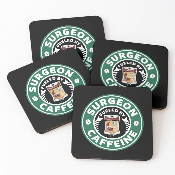 Item preview, Surgeon Fueled By Caffeine designed and sold by spacedowl.