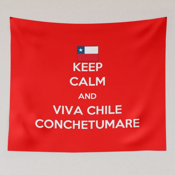 Item preview, Keep calm and viva Chile conchetumare designed and sold by mayumiku.