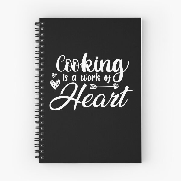 Item preview, cooking Is A Work Of Heart designed and sold by AristoDesigner.
