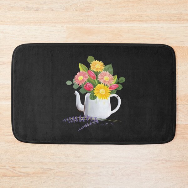 Item preview, Vintage Coffee Pot With Flowers designed and sold by cfernnt0x.