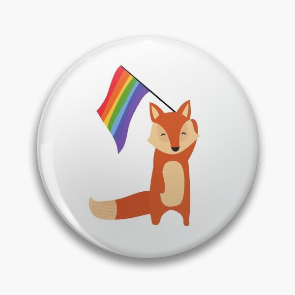 Item preview, Pride Fox designed and sold by Jamie Arpin-Ricci Designs.