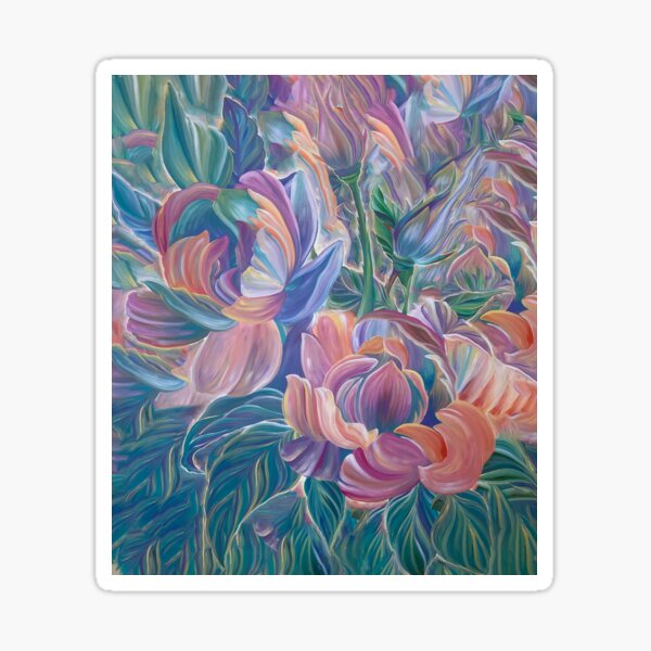 Peony Garden Sticker