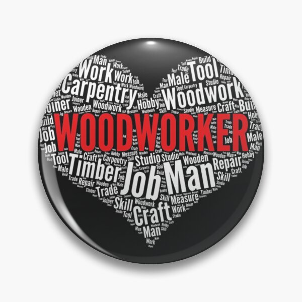 Item preview, Woodworker Heart Shape Carpenter Carpentry Woodworker design designed and sold by cfernnt0x.