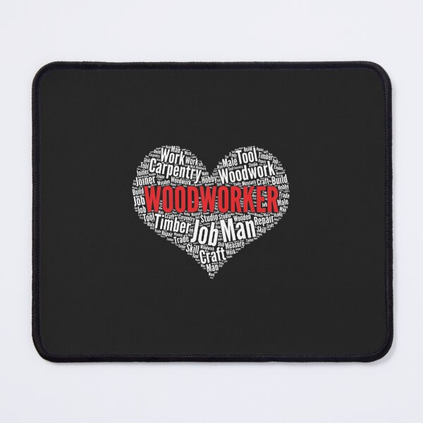 Item preview, Woodworker Heart Shape Carpenter Carpentry Woodworker design designed and sold by cfernnt0x.