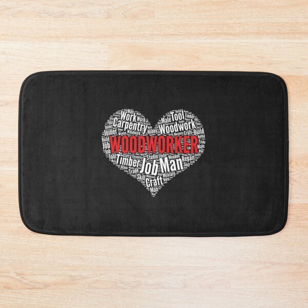 Item preview, Woodworker Heart Shape Carpenter Carpentry Woodworker design designed and sold by cfernnt0x.
