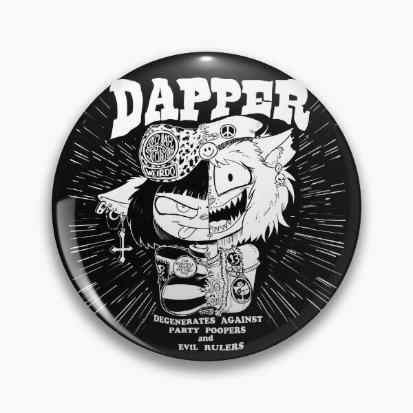 Item preview, DAPPER secular espectacular (BW) designed and sold by combthecombel.