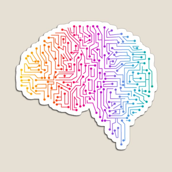 Aperçu de l'œuvre Design coloré avec cerveau créée et vendue par Alton-Tomvis.