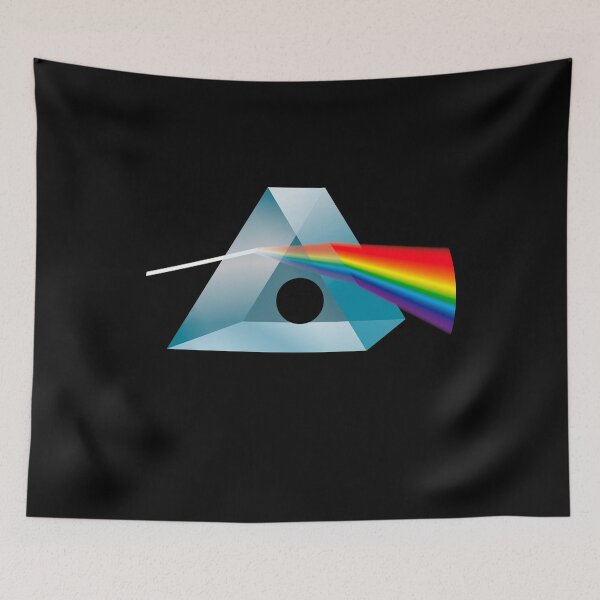 Aperçu de l'œuvre Prism Rainbow Spectrum sur vinyles pour lecteurs de musique des années 80 ou mélomanes - Vinyle Records créée et vendue par Funwithmusic.