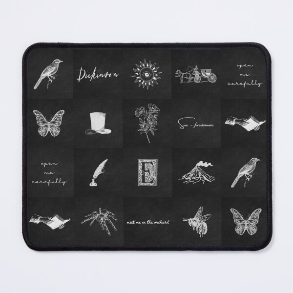 Item preview, DICKINSON SERIES ART MONOCHROME PATTERN DESIGN MERCH designed and sold by Think In Scenes.