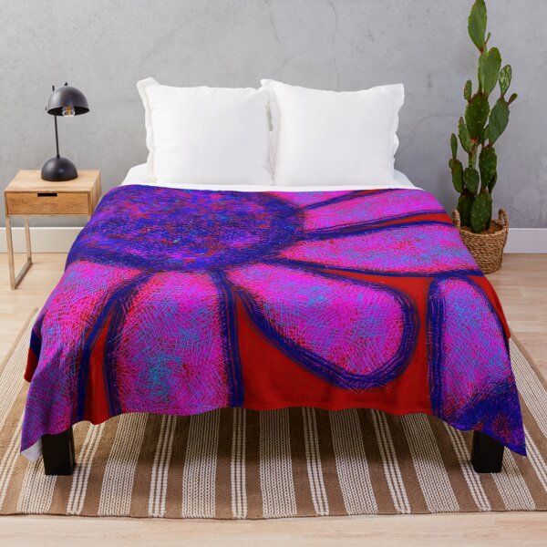 Item preview, Pink, blue, red floral  designed and sold by Leanne Morin.