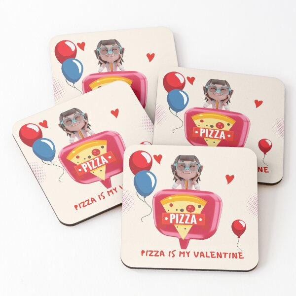 Item preview, Pizza Is My Valentine designed and sold by silveregale.