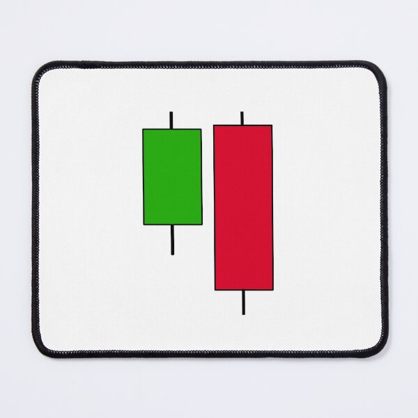 Item preview, bearish engoulfing candlestick pattern designed and sold by NoetherSym.