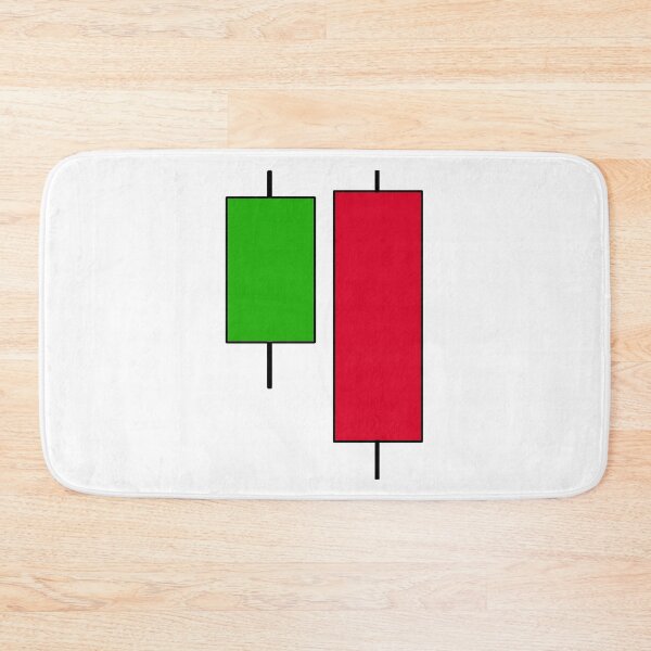 Item preview, bearish engoulfing candlestick pattern designed and sold by NoetherSym.