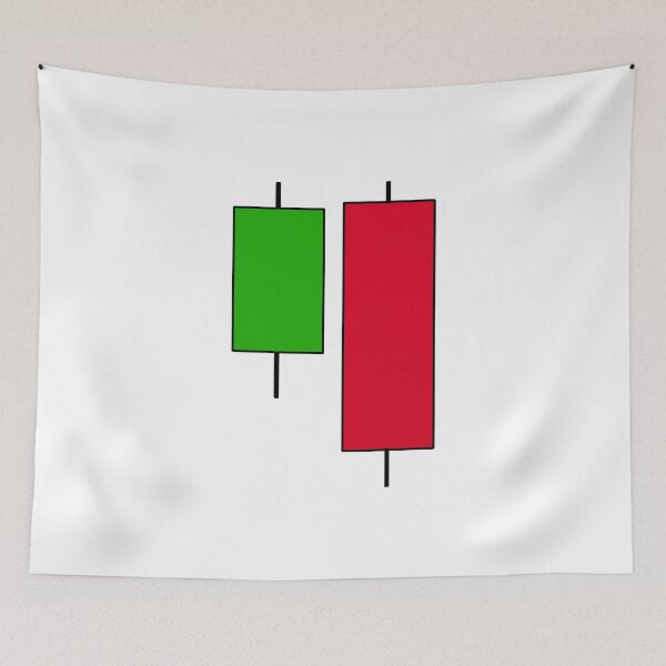 Item preview, bearish engoulfing candlestick pattern designed and sold by NoetherSym.