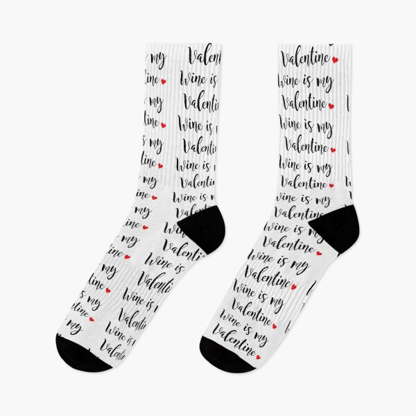 Item preview, Wine is my valentine designed and sold by Lowa101.