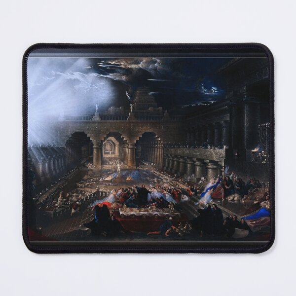 Item preview, Belshazzar's Feast by British Painter John Martin Remastered Classical Xzendor7 Old Masters Reproductions designed and sold by Xzendor7 Digital Art Creations.