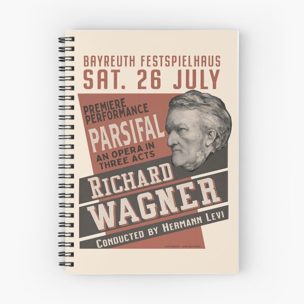 Item preview, Wagner PARSIFAL Premiere Poster/Bayreuth designed and sold by ANTIQUITees.