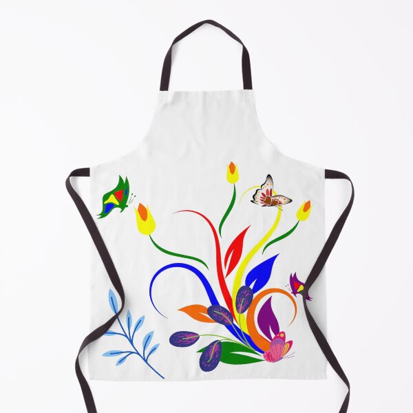 Item preview, Colorful Flowers And Butterflies designed and sold by DeevaValli.
