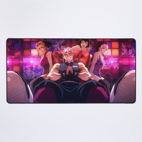 Tengen uzui and his wife Desk Mat