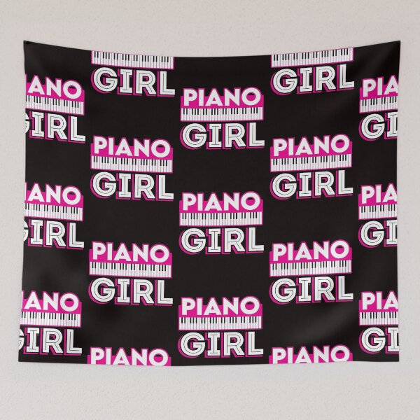 Item preview, Funny Piano Girl Player Pianist Musician designed and sold by MagicSD Designs.