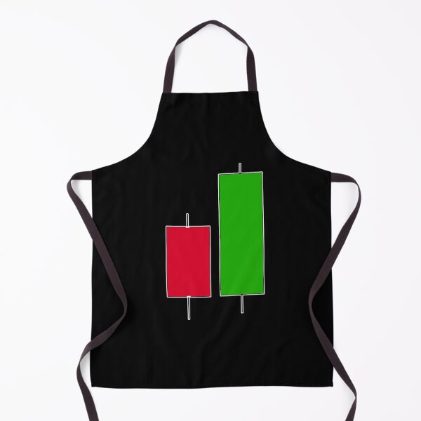 Item preview, bullish engoulfing candlestick pattern dark version designed and sold by NoetherSym.