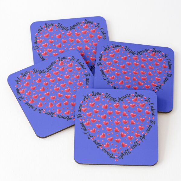 Item preview, Love, Liefde, Je t’aime, Te Amo, ài, Amore - Love in different languages designed and sold by KeshaEls.