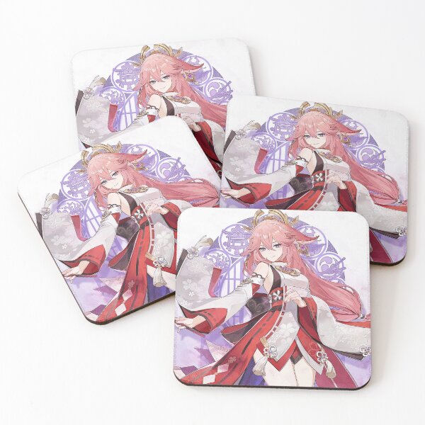 Item preview, Yae Miko Genshin Impact designed and sold by Saikishop.