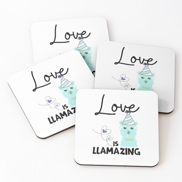 Item preview, Love is Llamazing-Cute llama loves designed and sold by AmeliaStore1.