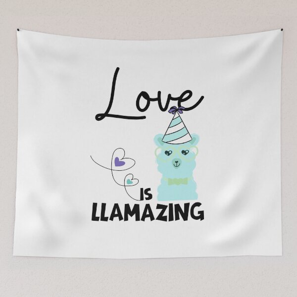 Item preview, Love is Llamazing-Cute llama loves designed and sold by AmeliaStore1.