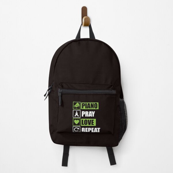 Item preview, Funny Piano Pray Love Repeat Christian Pianist Musician designed and sold by MagicSD Designs.