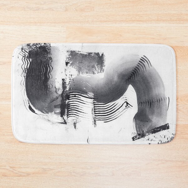 Item preview, ink explorations (203) - abstract black india ink painting designed and sold by expl-rations.