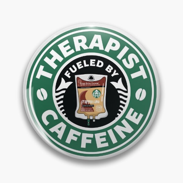 Item preview, Therapist Fueled By Caffeine designed and sold by spacedowl.