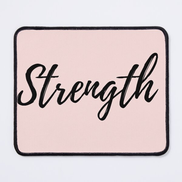Item preview, Strength - Pink Background Positive Affirmation designed and sold by ActionFocus.